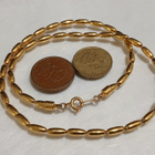 Vintage Gold plated oliivi kaulakoru - pikkukuva 5