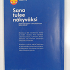 Sana tulee näkyväksi : Viittomakielen kirkkokäsikirjan kä... - pikkukuva 2