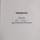 Kirsi Perttola-Ylinampa : Houkutus : runoja (signeerattu) - pikkukuva 3