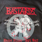Bastards – Make Noise T-paita XL + Demo 82 LP USA + badge - pikkukuva 1