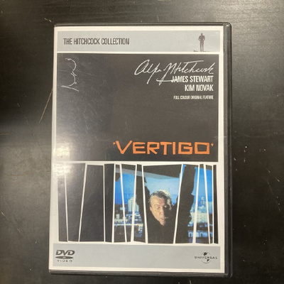 Vertigo - punainen kyynel DVD