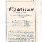 Musiikki, sekalaisia esitteitä, 5 kpl. , 1930-1950 ? - pikkukuva 3