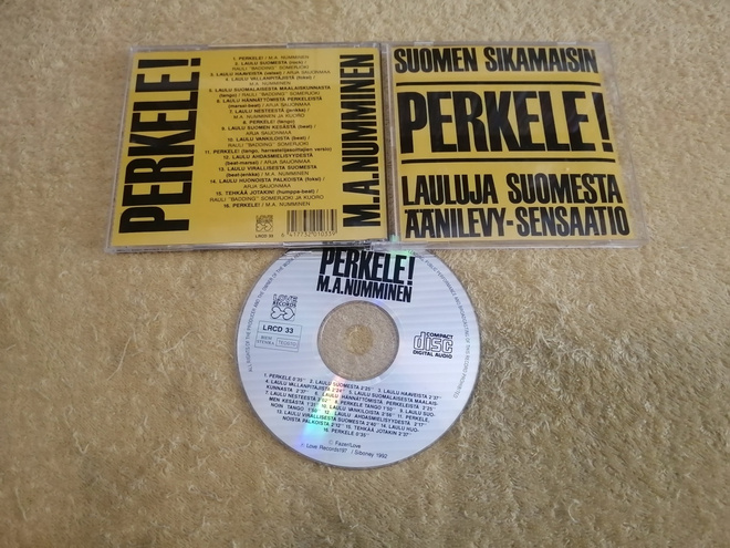 M.A. NUMMINEN - Perkele! Lauluja Suomesta CD