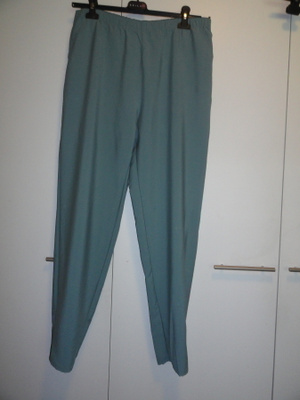 Vintage, vihreät housut, koko 38