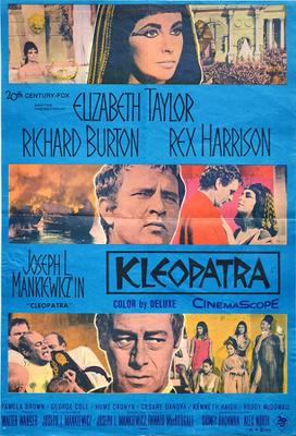 Elokuvajuliste: Kleopatra (Elizabeth Taylor)