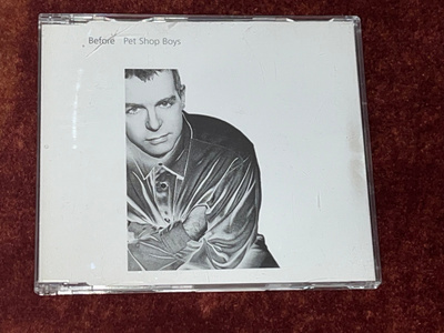 PET SHOP BOYS - BEFORE - CD SINGLE