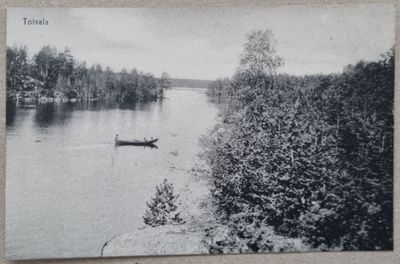 Toivala Siilinjärvi postikortti+negatiivi