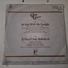 GLORIA GAYNOR - BE SOFT WITH ME TONIGHT 7 " Single - pikkukuva 2