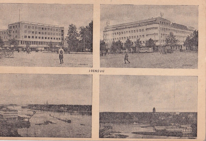 Joensuu Nelikuvakortti  b491
