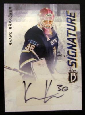 Kaapo Kähkönen Blues Signature Cardset 2015-16