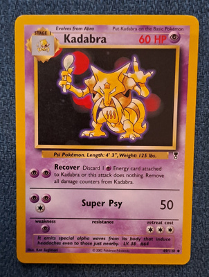Kadabra legendary collection!