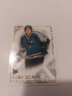 2003-04 Pacific Main Attractions #13 Teemu Selänne