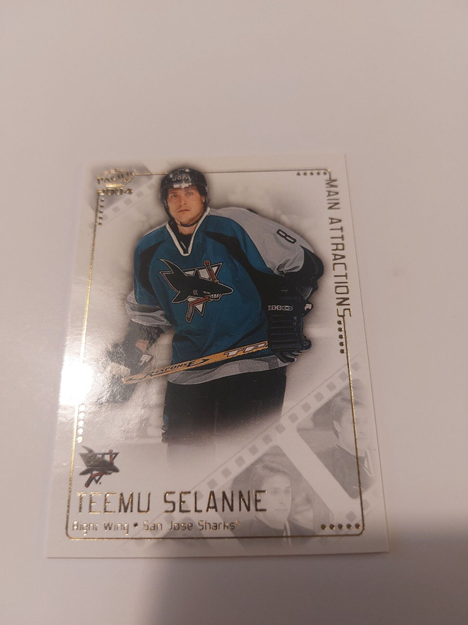 2003-04 Pacific Main Attractions #13 Teemu Selänne