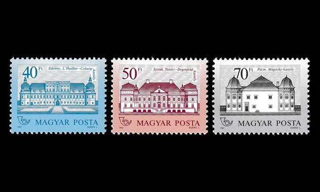 Unkari 3914-6 ** Käyttösarja linnat (1987)