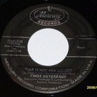 7" CINDY DEVEREAUX - A Penny A Kiss-A Penny - single 1960 EX - pikkukuva 2