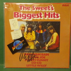 THE SWEET - BIGGEST HITS EX+/EX+ EU -72 LP + NIMMARI - pikkukuva 1