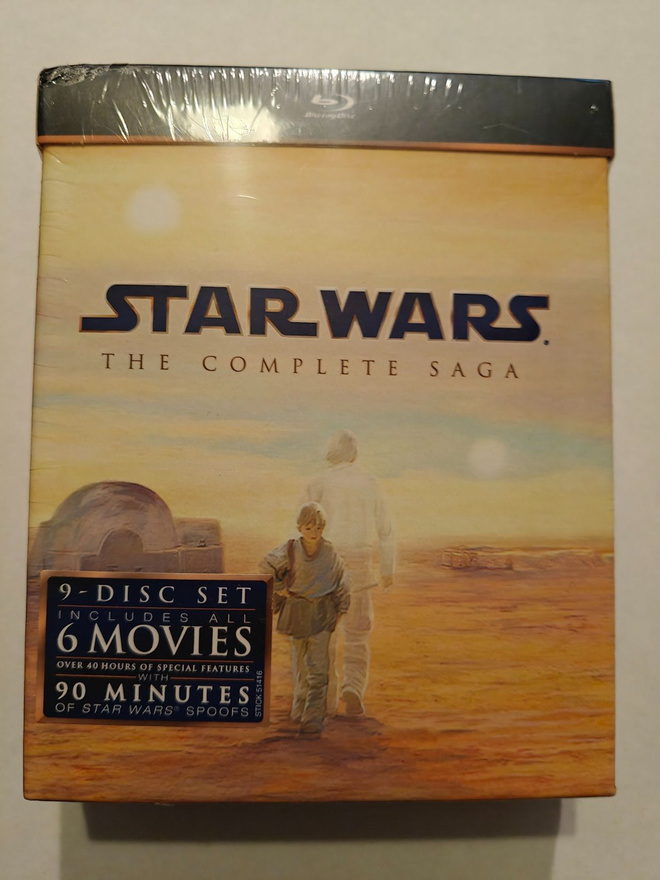 Star Wars - The complete saga blu-ray - Uusi muoveissa