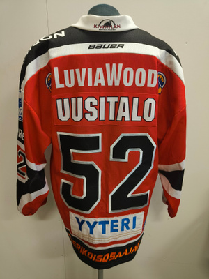 Ville Uusitalo #52 Porin Ässät game worn
