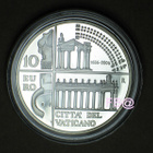 2006 Vatikaani 10€ juhlaraha Pietarin Kirkon edustan aukio - pikkukuva 2