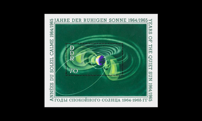 DDR 1083BL22 ** Hiljaisen auringon vuosi (1964)