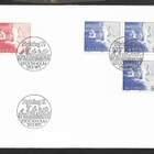 Ruotsi - Flykting FDC 1971 (Fac. 723-724) - pikkukuva 1