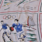 VANHA Kaulaliina Huivi Olympia 1952 Helsinki - pikkukuva 2