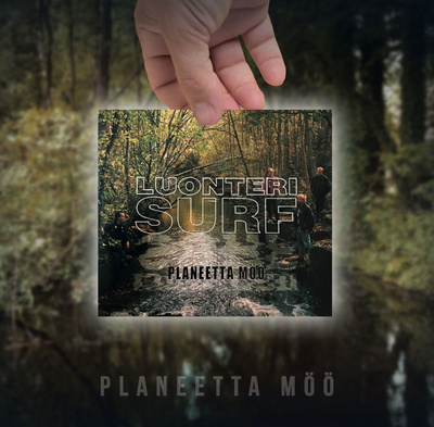 Luonteri Surf Planeetta Möö lp uusi 2026 vihreä vin ltd 150