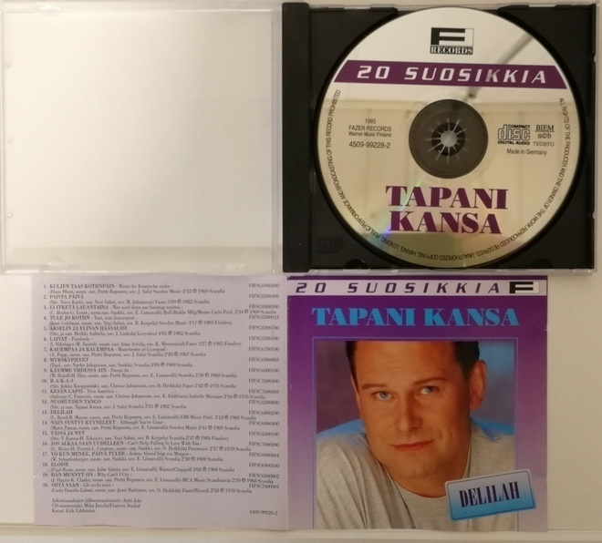Tapani Kansa: Delilah 20 Suosikkia CD