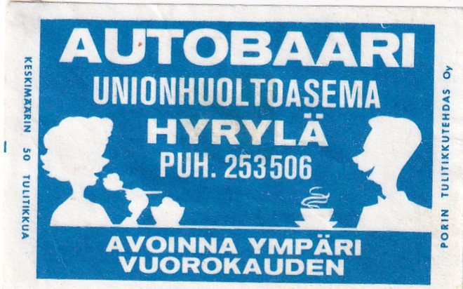Hyrylä. Autobaari    b581