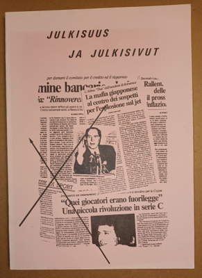 Julkisuus ja julkisivut, toim. Karl Holm, 2 kuvaa