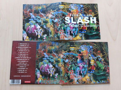 SLASH – WORLD ON FIRE orig. EU 2014 CD RR 75582