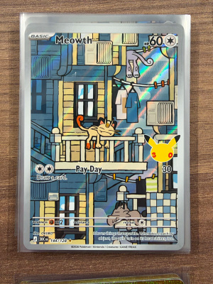 Pokemon Meowth (30C 144)