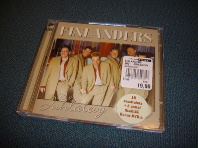 FINLANDERS: 20 v. Juhlalevy CD + DVD ( Sis.postikulut )