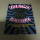 5FDP - WRONG SIDE OF HEAVEN TOUR 2013 BACKSTAGE PASSI . - pikkukuva 2
