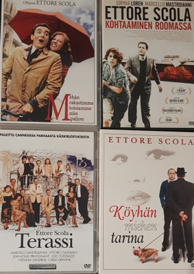 Ettore Scola 4 Kpl -DVD