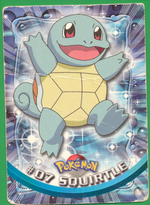 Pokémon 1999 Topps Squirtle