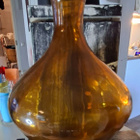 KAJ FRANK Nuutajärvi-iso Sargasso-pullo 29cm/Amber - pikkukuva 2