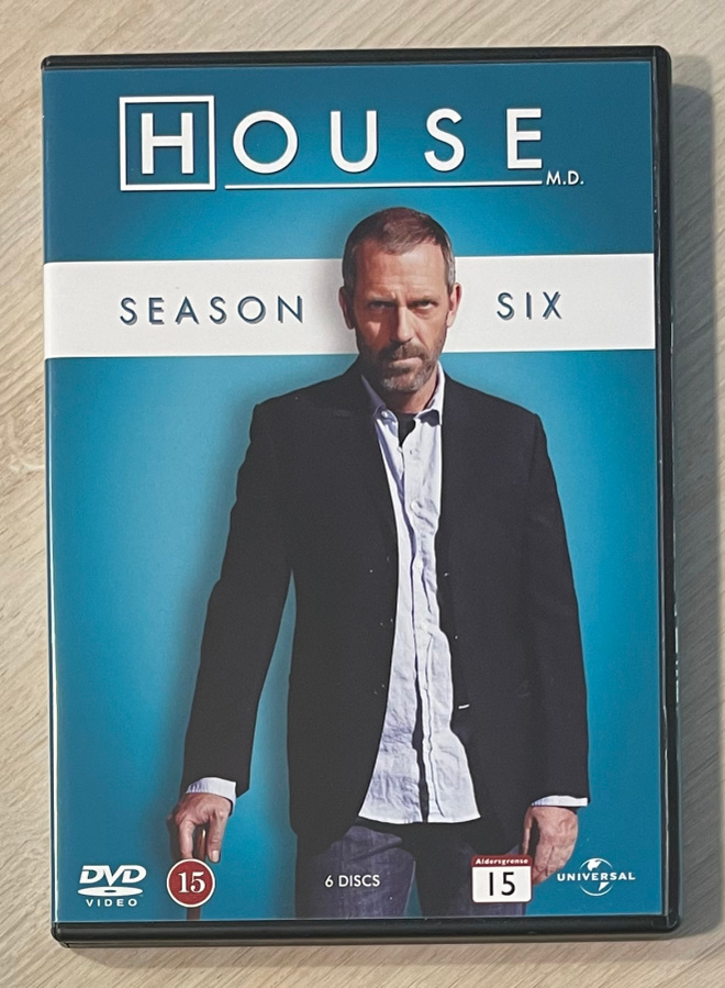 House: Kausi 6 (6DVD) Hugh Laurie