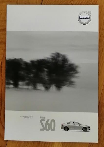 2014 Volvo S60 esite - KUIN UUSI - suom - 42 siv