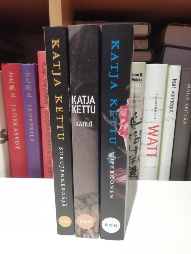 Katja Kettu - 3x - Kolme uutta kirjaa