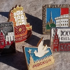 CCCR - Pinssit. Kremli - Moscova- 5 kpl, Hyväkuntoiset. - pikkukuva 3