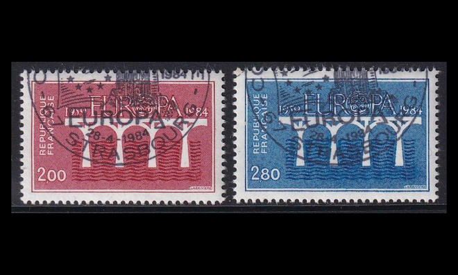 Ranska 2441-2 o Europa (1984)
