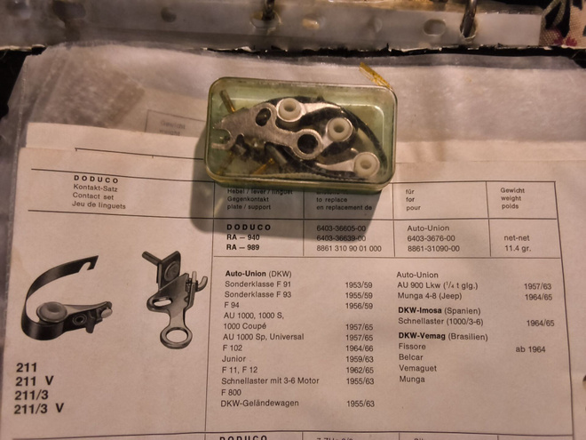Auto-union, DKW 1953-65 katkojankärjet