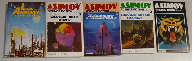 Asimov Science Fiction Valikoima 1-8