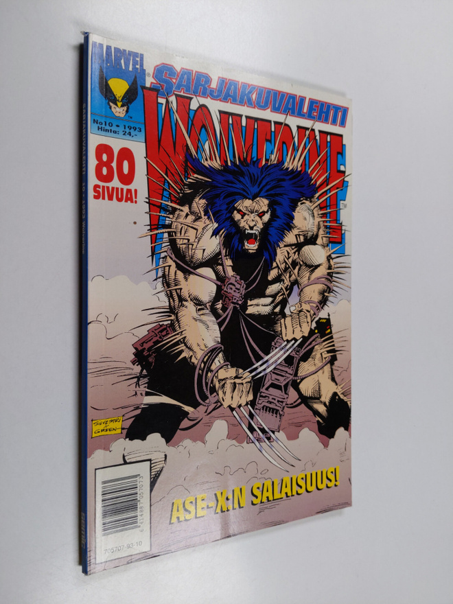 Sarjakuvalehti 10/1993 Wolverine