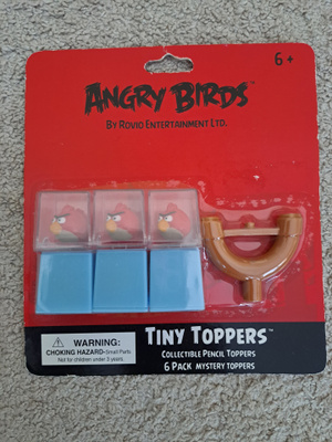 Avaamaton Angry Birds Tiny Toppers -pakkaus
