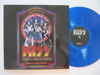 Kiss Rock And Roll Irvine Värivinyyli + Juliste LTD 48/10 LP