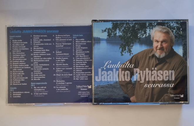 JAAKKO RYHÄNEN: LAULUILTA JAAKKO RYHÄSEN SEURASSA 4 CD