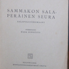 Edgar Wallace: Sammakon salaperäinen seura. Otava 1939. 300s - pikkukuva 4