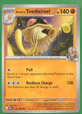 Pokémon Arven's Toedscruel